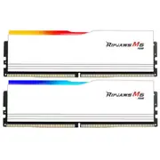 G.SKILL Ripjaws M5 RGB for Intel XMP 96GB 6400Mhz DDR5 Desktop RAM Kit - White 2x 48GB - 6400Mhz - CL32 - 1.35V - 32-39-39-102 - F5-6400J3239F48GX2-RM5RW [F5-6400J3239F48GX2-RM5RW]