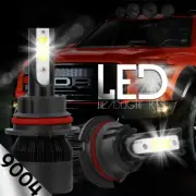 XENTEC LED HID Headlight kit 9004 HB1 White for 1988-1988 Mitsubishi Cordia (for: Mitsubishi)