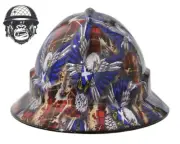 Custom Hydrographic Safety Hard Hat SCOTTISH EAGLE PRO CHOICE WIDE BRIM