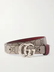 [Gucci] Gucci - Gg Marmont Reversible Leather Belt - Multi - 85 85 Multi