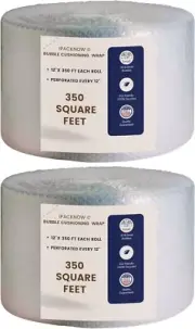 3/16" x 700' Ft Bubble Roll Small Bubbles 12" Wide Quality Cushion Wrap AK, HI