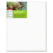 20x25cm(8x10"Inch) 6pcs - Artoys 280 GSM Acrylic Artist Premium Quality Pre-Stretched Canvas Frame Triple Gesso Primed Deep Edge 100% Cotton White Professional Blank Canvases