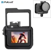 PULUZ Housing Shell Protective Cage with Insurance Frame&UV Lens for GoPro HERO8
