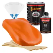 HOT ROD FLATZ Hugger Orange Quart Kit URETHANE Flat Auto Car Paint Kit