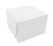 Southern Champion Tray SCH0909 Non-window Bakery Boxes, Paperboard, 6 X 6 X 4,