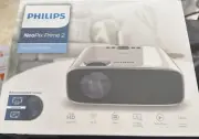 Philips NeoPix Prime2 NPX542/INT Home Projector HD Wi-Fi Bluetooth New Sealed