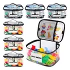 Manual Pocket Toy Storage Bag Waterproof Handbag Building Blocks