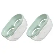2 Pcs Yolk Separator Remover Topper for Boiled Eggs White Gift