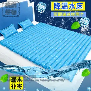 水床冰墊水墊枕頭冰涼宿捨降溫夏天水蓆袋床上單人水雙人