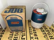 Vintage Coleman 2 Gallon Water Jug J C Penney Co Org Box 1960’s Clean