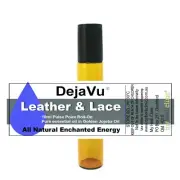 DEJAVU ® LEATHER & LACE ESSENTIAL OIL ROLL ON - ENCHANTED ENERGY