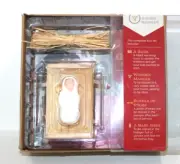 The Giving Manger Box Set Book Baby Jesus Wooden Manger Straw Christmas Story