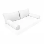 |SLIPCOVER ONLY| S2 Outdoor Bolster Backrest Pillow Covers Same Piped Full AD106