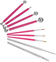 Tofficu Complete Pottery Tool Kit Double-Ended Sculpting Tools for Clay Modeling Pottery