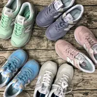 在飛比找蝦皮購物優惠-New balance 574 馬卡龍 五色齊發 韓妞必備 