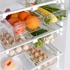 Kitchen Refrigerator Storage Box Drawer Type Crisper Food Freezing Storage Box|