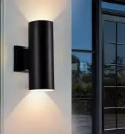 RAYMAN LIGHTING 106002 11-in Matte Black Integrated Outdoor Wall Light NEW