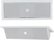 Rockville LUX Stealth D4 Pair, Motorized Flush-Mount Dual 4" Speakers, Auto-Tilt Technology, 20mm Silk Dome Tweeter, Wall Controller, Perfect for Home Theater & Commercial Applications