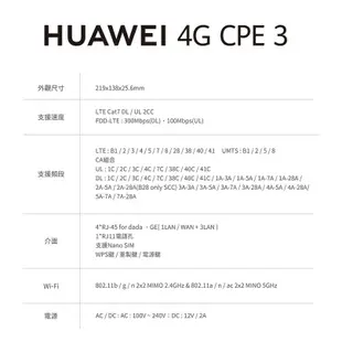 ❤️富田資訊 含稅【HUAWEI 華為】4G CPE3 行動WiFi分享器 B535-636 隨插即用 雙頻