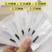 Microblading Needle Blades Flex U 12 14 16 18Pin 0.16mm Curved Shape Blade Pen