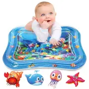 Infinno Inflatable Tummy Time Mat Premium Baby Water Play Mat for Infants and T
