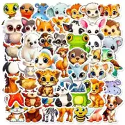 50 Pack of Cute Animal Stickers for Laptop/Water Bottle/Phone Case