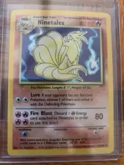 Ninetales 12/102 - 1999 Base Set - Holo Rare - Pokemon Card - Vintage