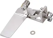 xioaue 1PC RC Boat Aluminium Alloy Water Absorbing Rudder 52Mm Steering Rudder for Remote Control RC Boats