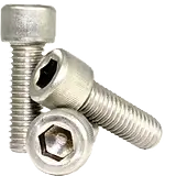 #8-32 x 1" Socket Head Cap Screws, UNC, 18-8 Stainless, FT, 25 Pack