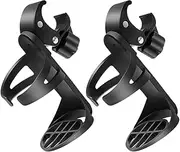 Abaodam 2pcs Stroller Cup Holder for Wheelchair Walker Secure Stable Design for Outdoor Activities Hospitals Nursing Homes Easy Installation Portable Beverage Holder
