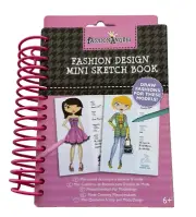 Fashion Angels Fashion Design Mini Sketch Spiral Book for Girls Drawing Fashion