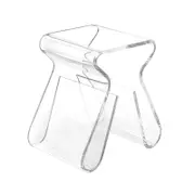 MIUZ Acrylic Side Table - Modern design for bedrooms & living rooms - Clear