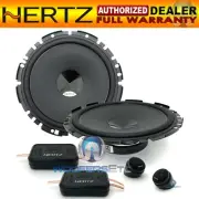 HERTZ DSK 170.3 CAR AUDIO 6.75" COMPONENT SPEAKERS MIDS TWEETERS CROSSOVERS NEW