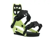 A-8 Mens Snowboard Bindings, L, Lime