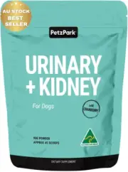 Dog Urinary Kidney Care Supplement UTI Bladder Support Cranberry 90g AU Made