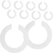 JUMPLAWN Light Fixture to E14 Adapter Ring Compact Design Lamp Shade Adapter Ring Replacement