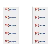 REVCORE - Gen 2 hub decals - old school bmx