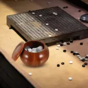 Chinese Chess Container Go Game Bowls Go Chess Game Set Go Game Stones Jar