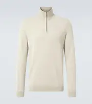 [Le Kasha] Le Kasha Cashmere half-zip sweater AU 87 grey