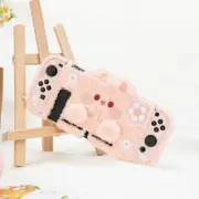 GeekShare Protective Case for Nintendo Switch & Joy Con HardShell Plush Bunny