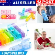 7 days a week Sorting Organizer Pill box Pill box medicine container dispenser