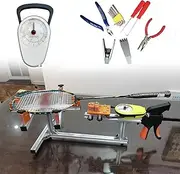 6-Point Fixed String Machine, Household Type Racket Frame Threading Machine, DIY Racket Stringing Tool + Racquet Stringing Auxiliary, Ideal for Enthusiastic Amateurs
