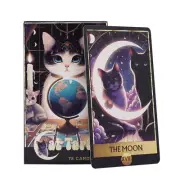 Cat Tarot Cards 78-Card English Version Tarot Oracle Deck
