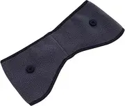SUPVOX Button Headband Sports Sweatband Mens Headbands Mens Workout Headbands Mens Hair Bands Outdoor Headband Ear Headband with Buttons Winter Headbands for Men Grey Polar Fleece
