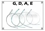 New Paititi Violin String Set Ball End 1/4 Size Violin Steel Core High Quality