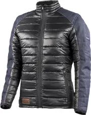 Trilobite Tuscan Ladies Motorcycle Textile Jacket, black-blue, Size L for Women Black Blue