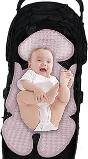FmtwPhn Cooling Pram Mat, Pram Cooling Mat, Breathable Car Seat Cooling Mat - Head and Body Support, Non-Slip Seat Pad, Cushion Insert for