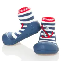 在飛比找momo購物網優惠-【Attipas】韓國Attipas學步鞋-水手深藍