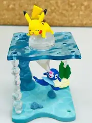 Re-Ment Pokemon Monster World in Sea Toy Figure [1.Pikachu & Popplio ] Japan