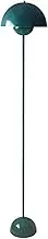 Indoor Floor Lamps Cream Style Floor Lamp French Retro Living Room Floor Lamp Bedroom Bedside Atmosphere Lamp Vertical Table Lamp (Excluding Light Source) Standing Lamp(Dark Green)